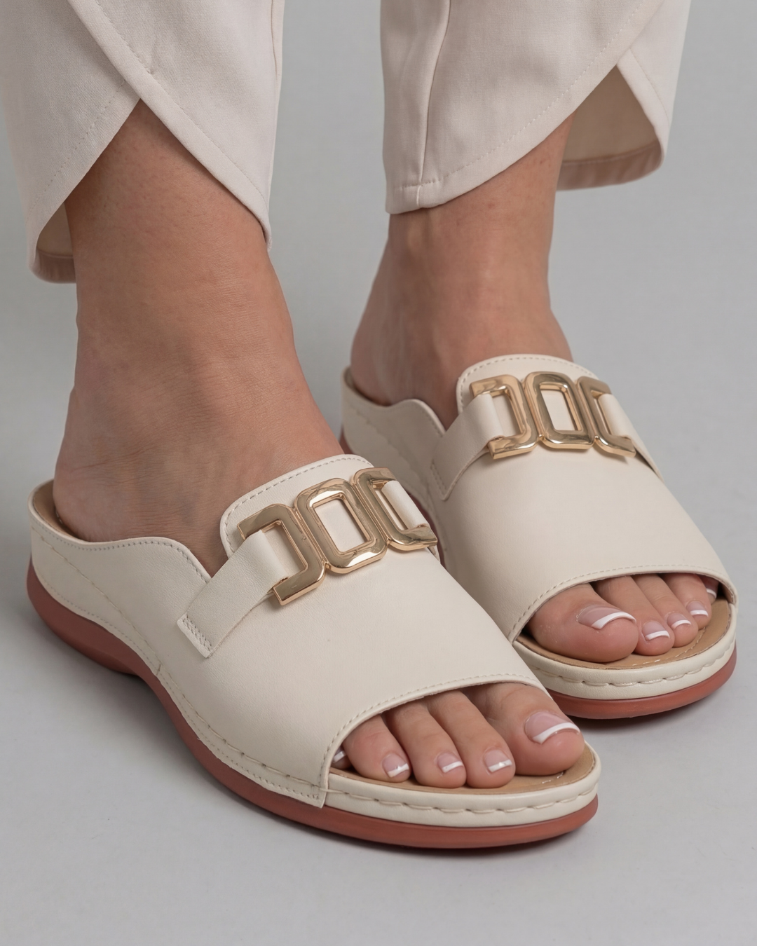 VALENTINA | SANDALIAS CON CUÑA Comfort+Plus