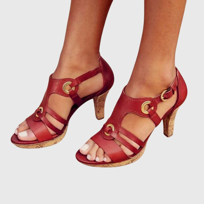 CARLA | ZAPATOS DE TACÓN ORTOPÉDICO