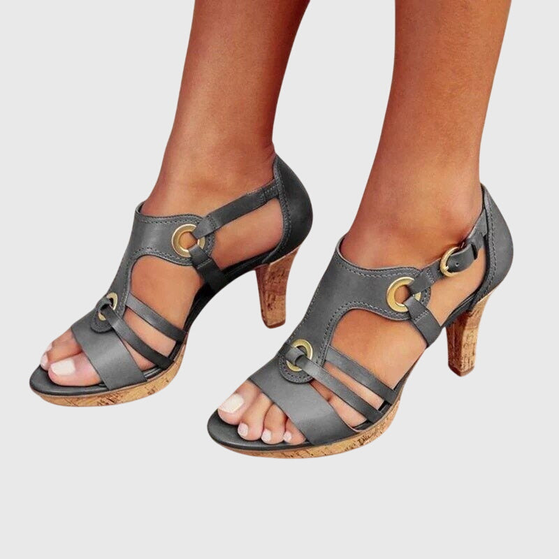 CARLA | ZAPATOS DE TACÓN ORTOPÉDICO