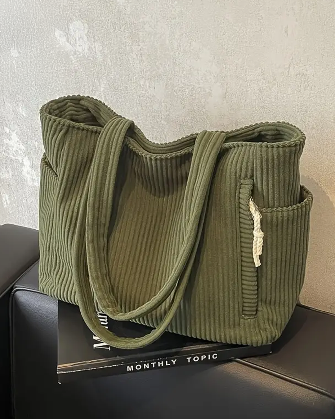 CAYETANA | BOLSO TOTE ACANALADO