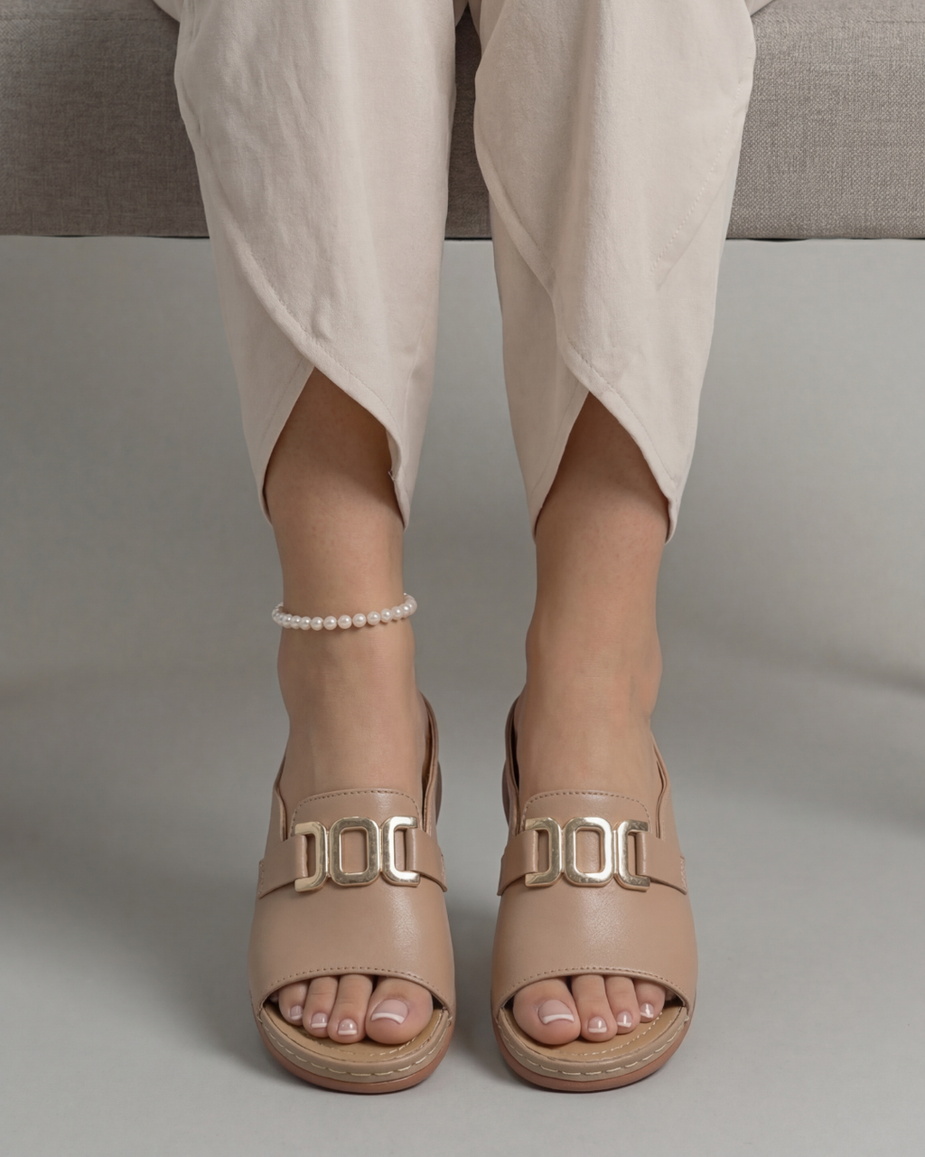 VALENTINA | SANDALIAS CON CUÑA Comfort+Plus