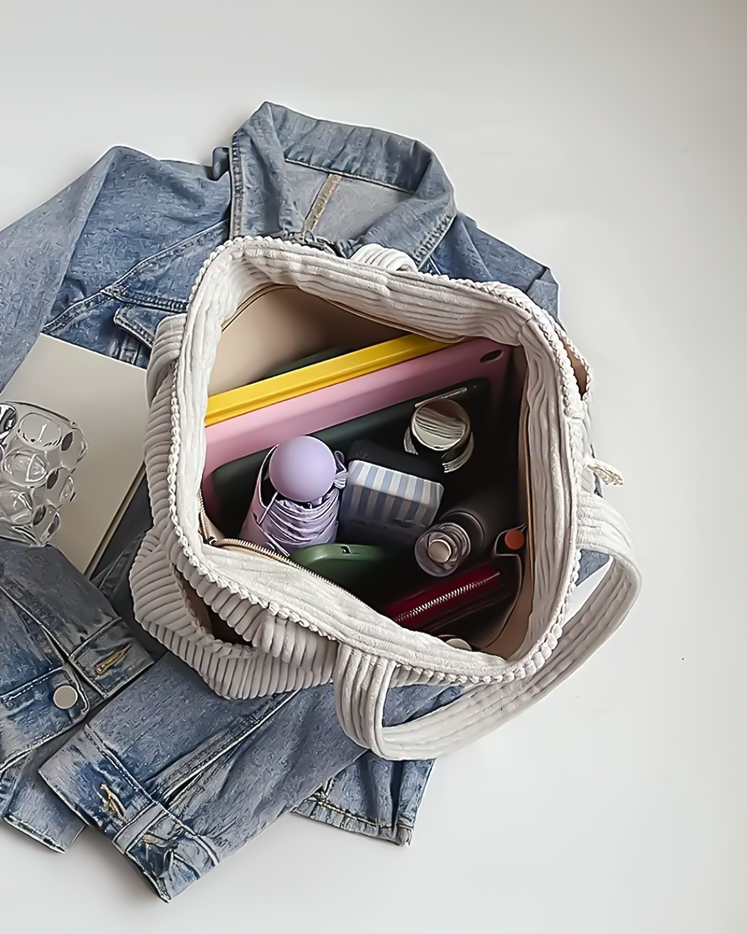 CAYETANA | BOLSO TOTE ACANALADO