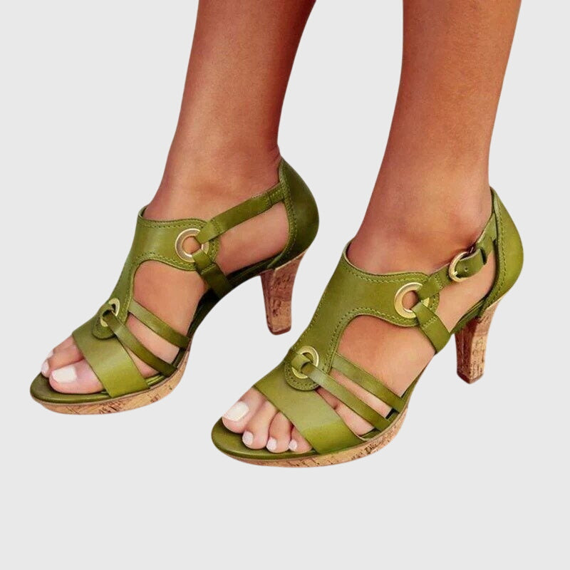 CARLA | ZAPATOS DE TACÓN ORTOPÉDICO