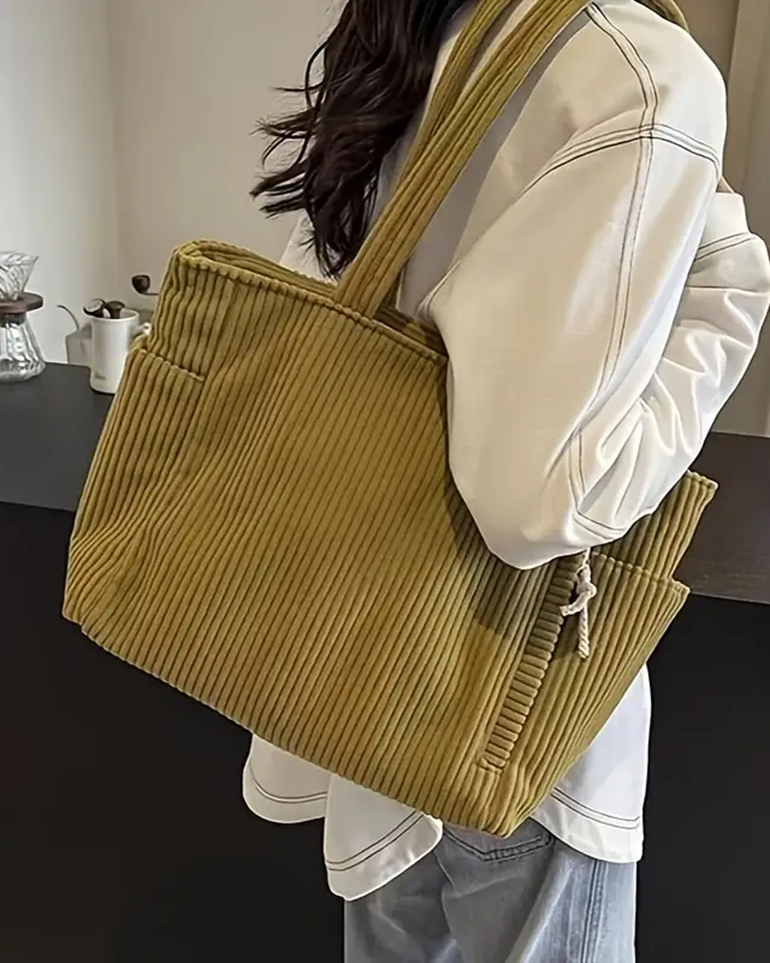 CAYETANA | BOLSO TOTE ACANALADO
