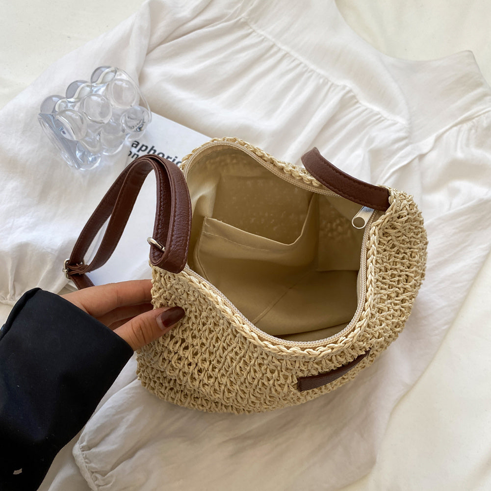 CAYETANA | BOLSO BANDOLERA DE PAJA