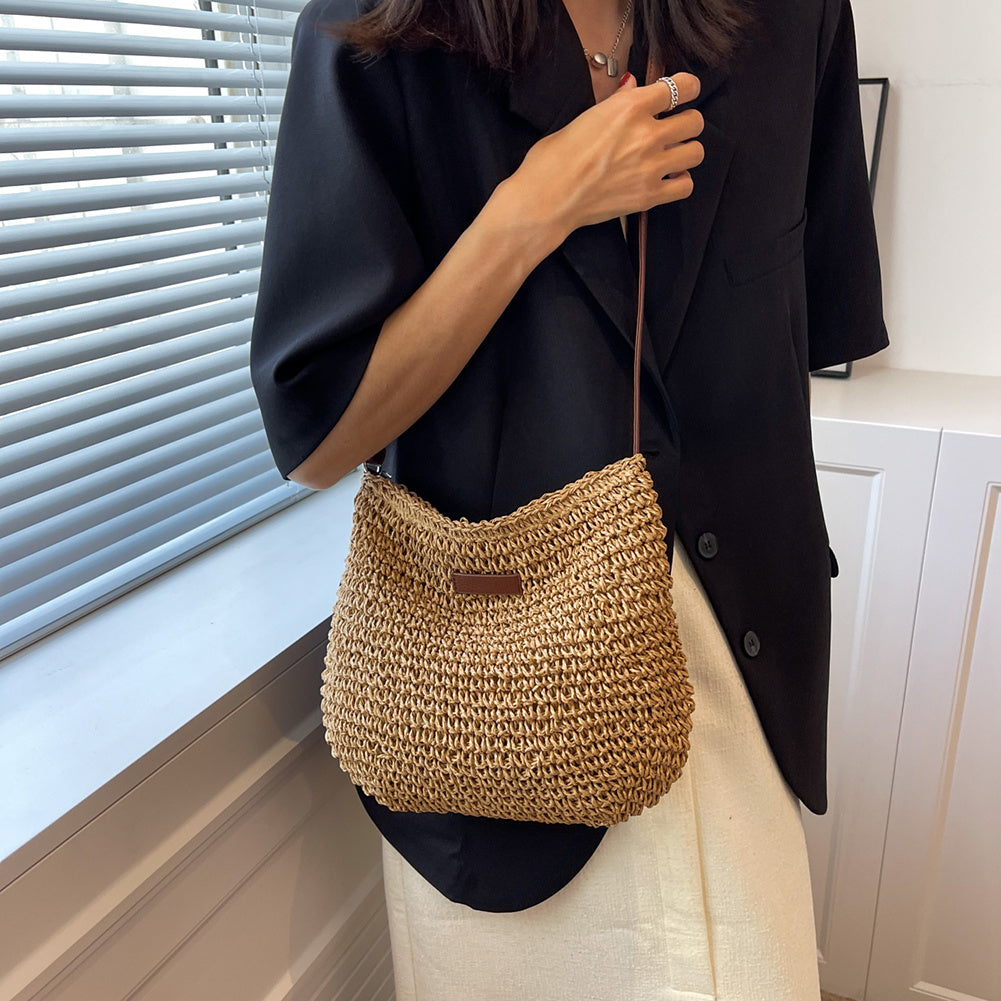 CAYETANA | BOLSO BANDOLERA DE PAJA