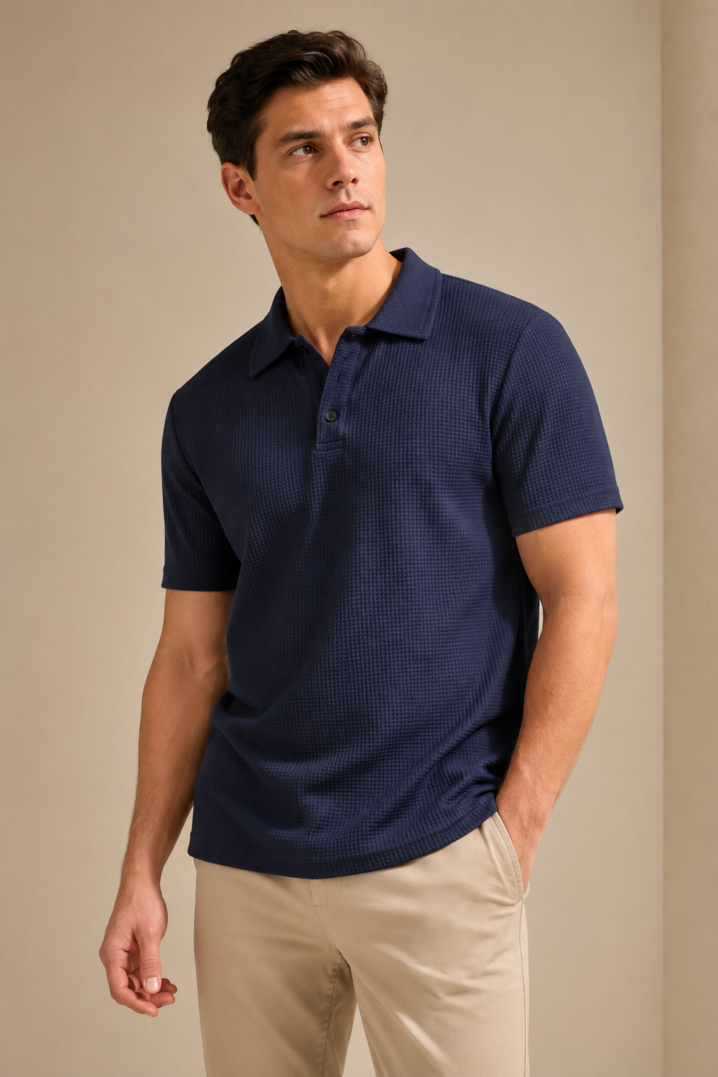 POLO FORMAL DE MANGA CORTA