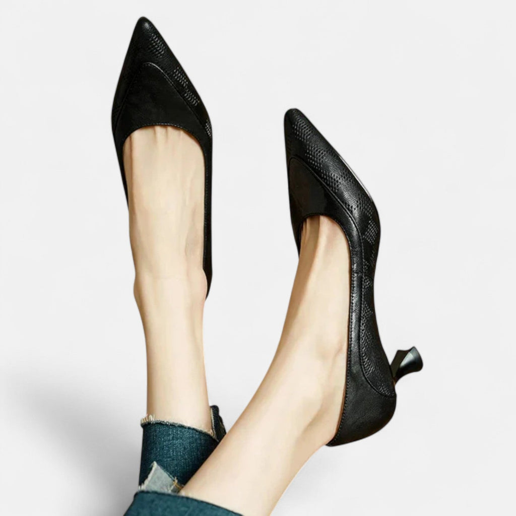 AMARA | ZAPATOS DE TACÓN DE PIEL