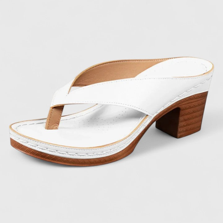 JAZRIEL | SANDALIAS DE TACÓN ORTOPÉDICO