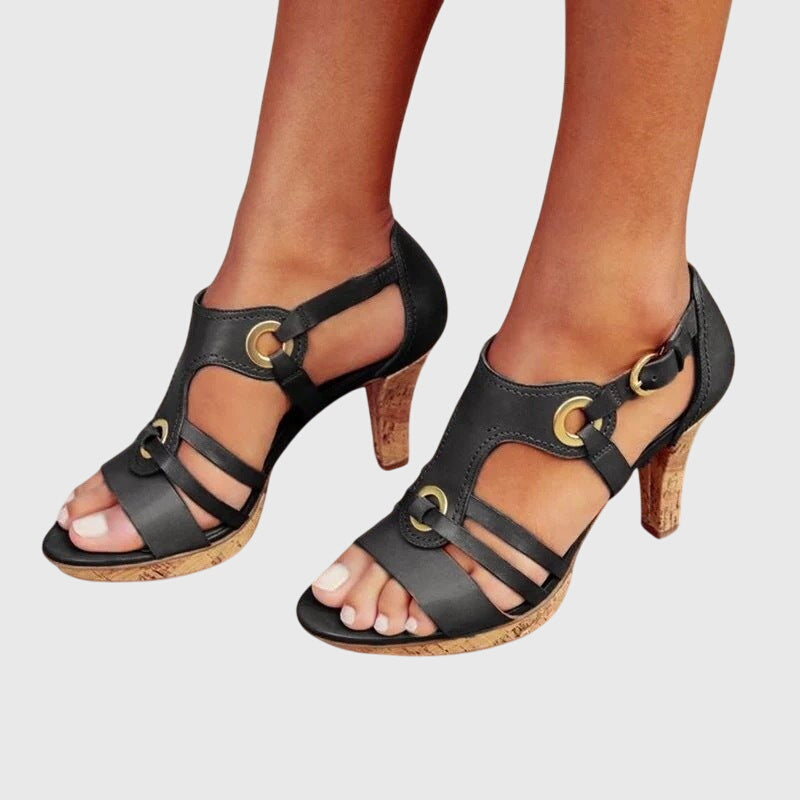 CARLA | ZAPATOS DE TACÓN ORTOPÉDICO