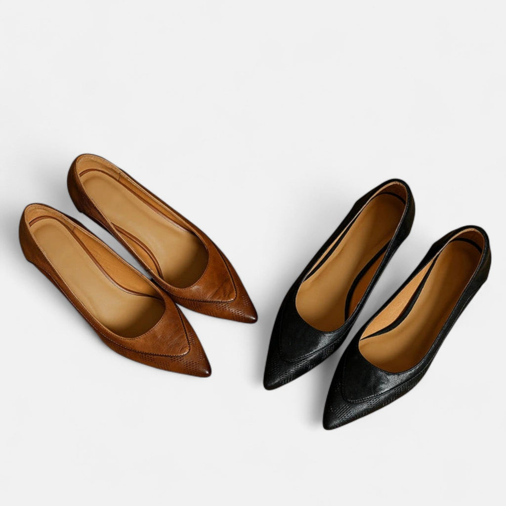 AMARA | ZAPATOS DE TACÓN DE PIEL