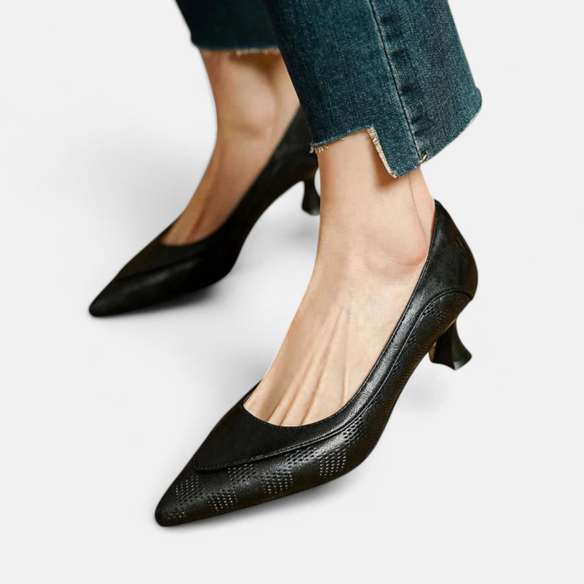 AMARA | ZAPATOS DE TACÓN DE PIEL