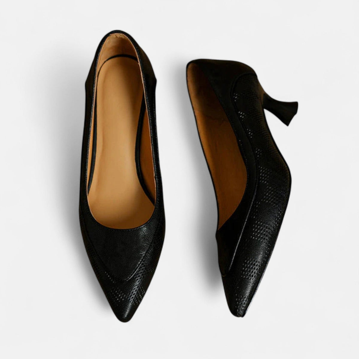 AMARA | ZAPATOS DE TACÓN DE PIEL
