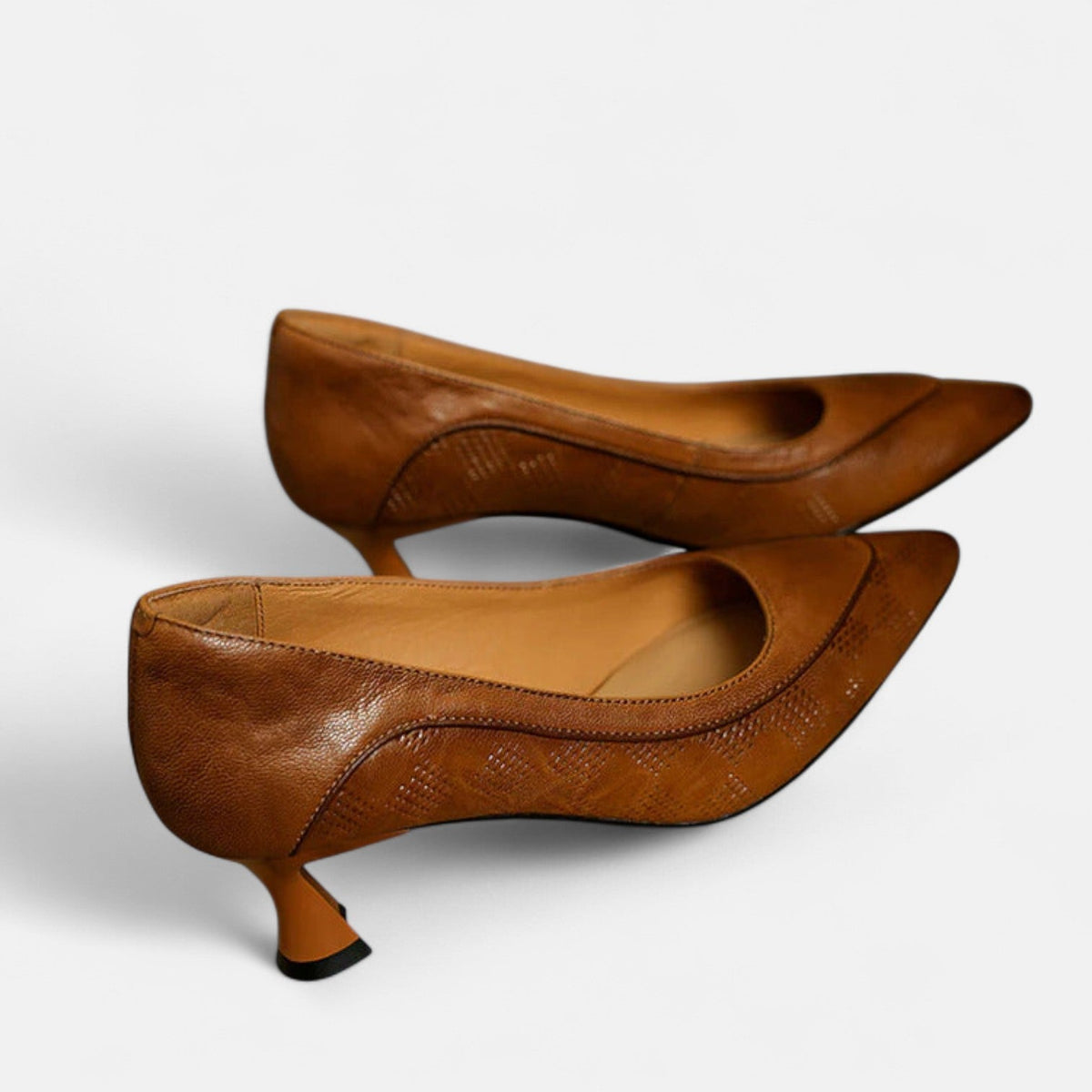 AMARA | ZAPATOS DE TACÓN DE PIEL