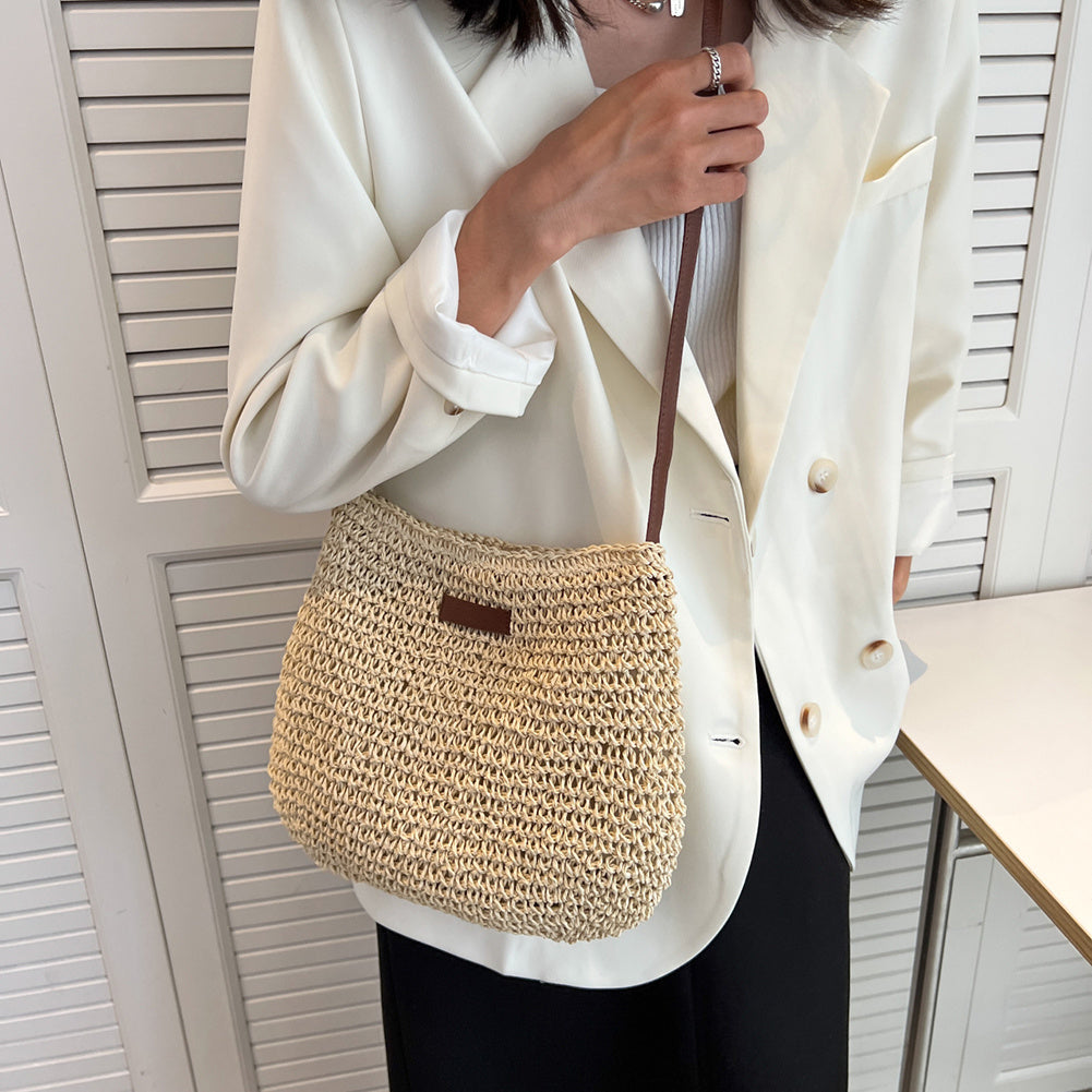 CAYETANA | BOLSO BANDOLERA DE PAJA