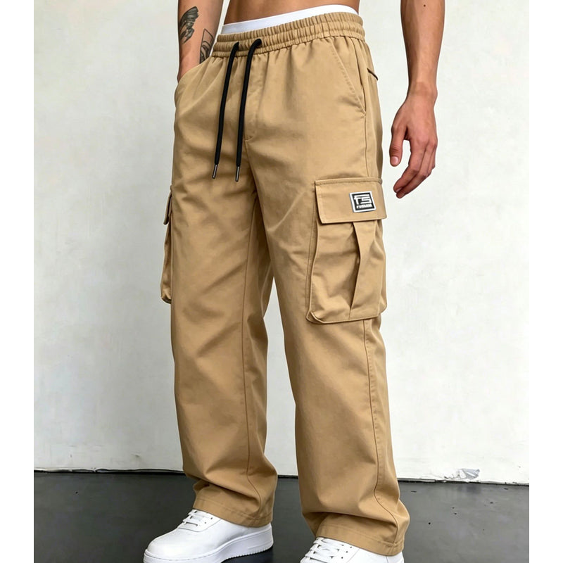 PANTALÓN CARGO DE CORTE HOLGADO